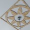 Ekena Millwork Blume Wood Fretwork Pierced Ceiling Medallion, Red Oak, 28"OD x 9 3/4"ID x 1/4"T CMWP28X28X0250BLRO - alternate 8